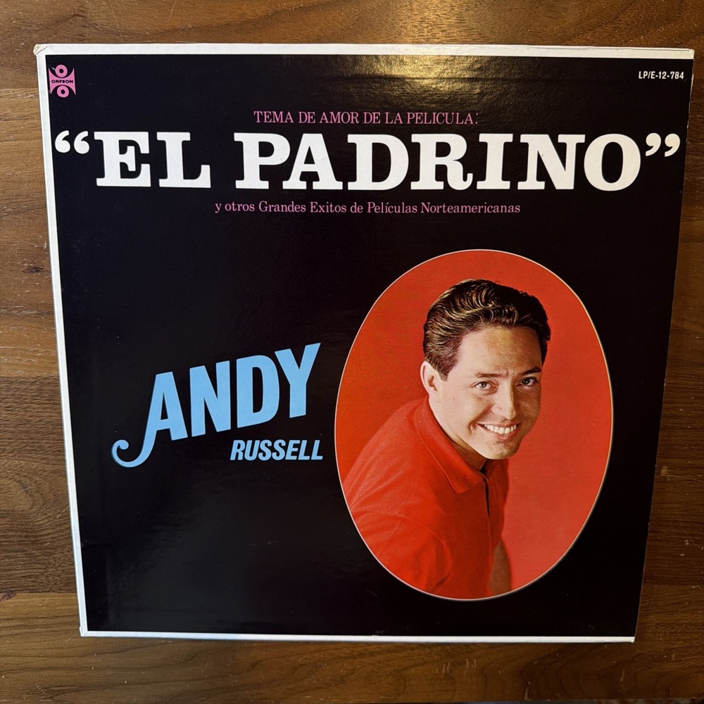 ANDY‎ RUSSELL~El Padrino~[Original 1973~ORFEON~Issue [LATIN]~EXC LP~